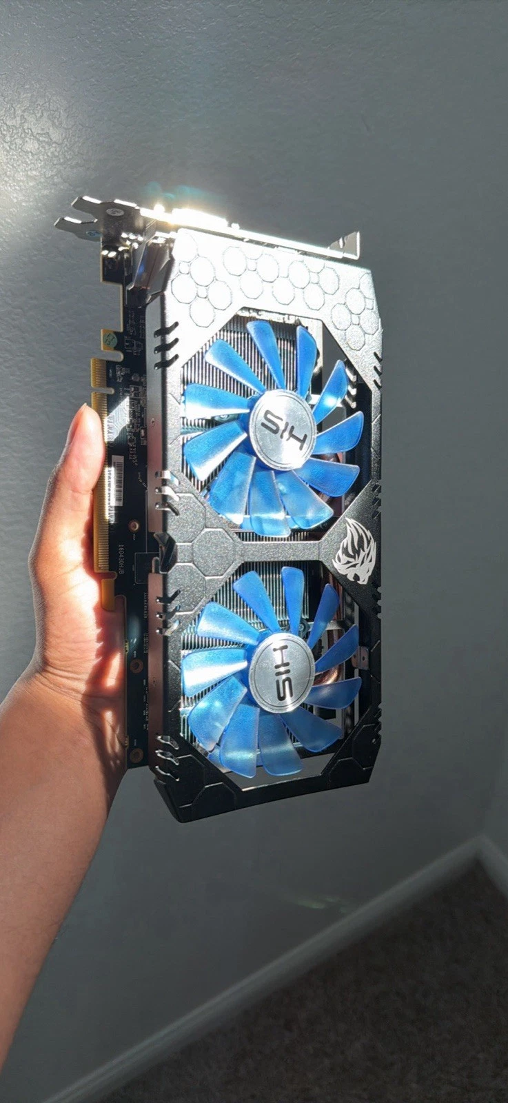 HIS AMD Radeon RX 570 4GB GDDR5 PCIe Graphics Card DVI HDMI DisplayPort OpenGL