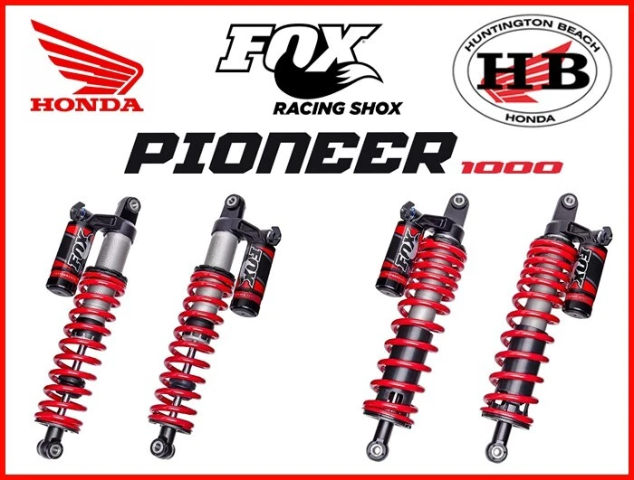 HONDA OEM FOX QS3 SHOCKS FRONT & REAR 2016 2025 PIONEER 1000  3P  08Z71 HL4 F50