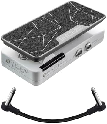 HOTONE 2 in 1 Passive Expression Footswitch EXP Pedal Ampero II Press Included 1 PCS Additional 15 CM TS Cable 