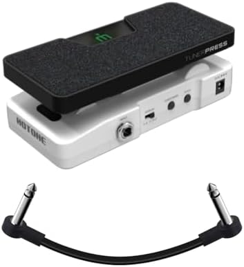HOTONE 2 in 1 Passive Expression Footswitch EXP Pedal Ampero II Press Included 1 PCS Additional 15 CM TS Cable 