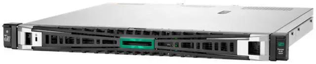 HPE ProLiant DL20 Gen11 6333P 3 1GHz 6 Core 1P 1x32GB 4SFF MR408i o 1GbE 2x960GB SATA SSD 2x500W PS Rack Server
