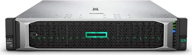 HPE ProLiant DL380 Gen10 Server with one Intel Xeon Gold 6226R processor  32 GB Dual Rank Memory  8 Small Form Factor Drive Bays  one HPE Ethernet 10Gb 2 port FLR SFP  BCM57414 Adapter