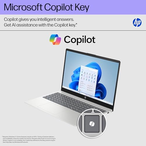 HP 15 6 FHD Touchscreen Business Laptop  Intel 10 Core i7 1355U up to 5 0 GHz   32 GB RAM  1 TB SSD  Intel Iris Xe Graphics  Wi Fi 6  HD Camera  HDMI  Fast Charge  Microsoft Copilot  Windows 11 Pro