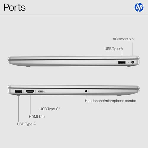 HP 15 6 Touchscreen Laptop  AMD Ryzen 3 7320U Up to 4 1 GHz   8 GB RAM LPDDR5  512 GB SSD  AMD Radeon Graphics  HD Private Webcam  HDMI  Wi Fi 6  Bluetooth  Anti Glare  Windows 11 Pro  Silver