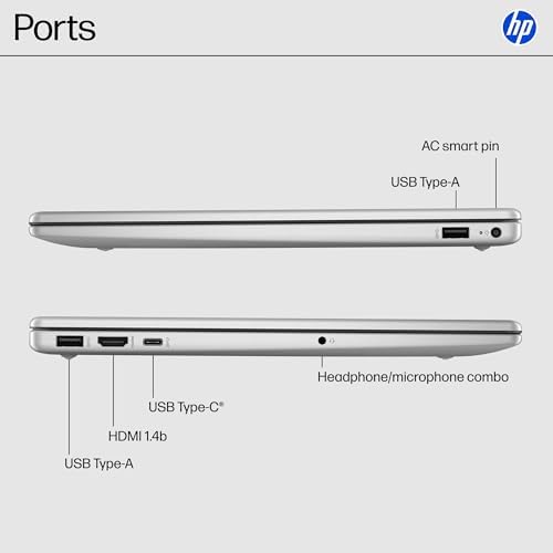 HP 15 6 inch Laptop  HD Touchscreen Display  AMD Ryzen 3 7320U  8 GB RAM  128 GB SSD  AMD Radeon Graphics  Windows 11 Home in S Mode  Natural Silver  15  fc0099nr