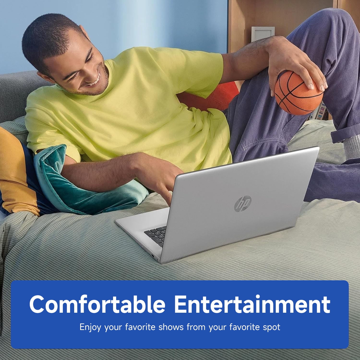 HP 17 3" Touchscreen Laptop  Intel Core i3  32GB RAM  128GB eMMC   1TB SSD  Windows 11 H  Silver