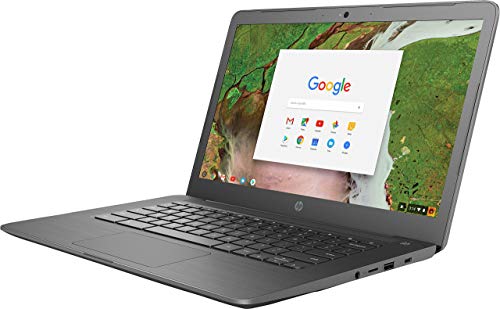 HP Chromebook  Chrome OS  Intel Celeron 1 1 GHz  14 LED Lit Screen  Storage  32 GB  RAM  8 GB  Grey 3PD87UT#ABA  Renewed 