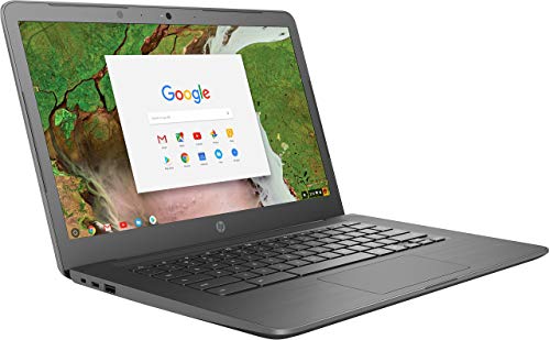 HP Chromebook  Chrome OS  Intel Celeron 1 1 GHz  14 LED Lit Screen  Storage  32 GB  RAM  8 GB  Grey 3PD87UT#ABA  Renewed 