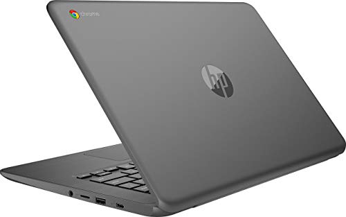 HP Chromebook  Chrome OS  Intel Celeron 1 1 GHz  14 LED Lit Screen  Storage  32 GB  RAM  8 GB  Grey 3PD87UT#ABA  Renewed 
