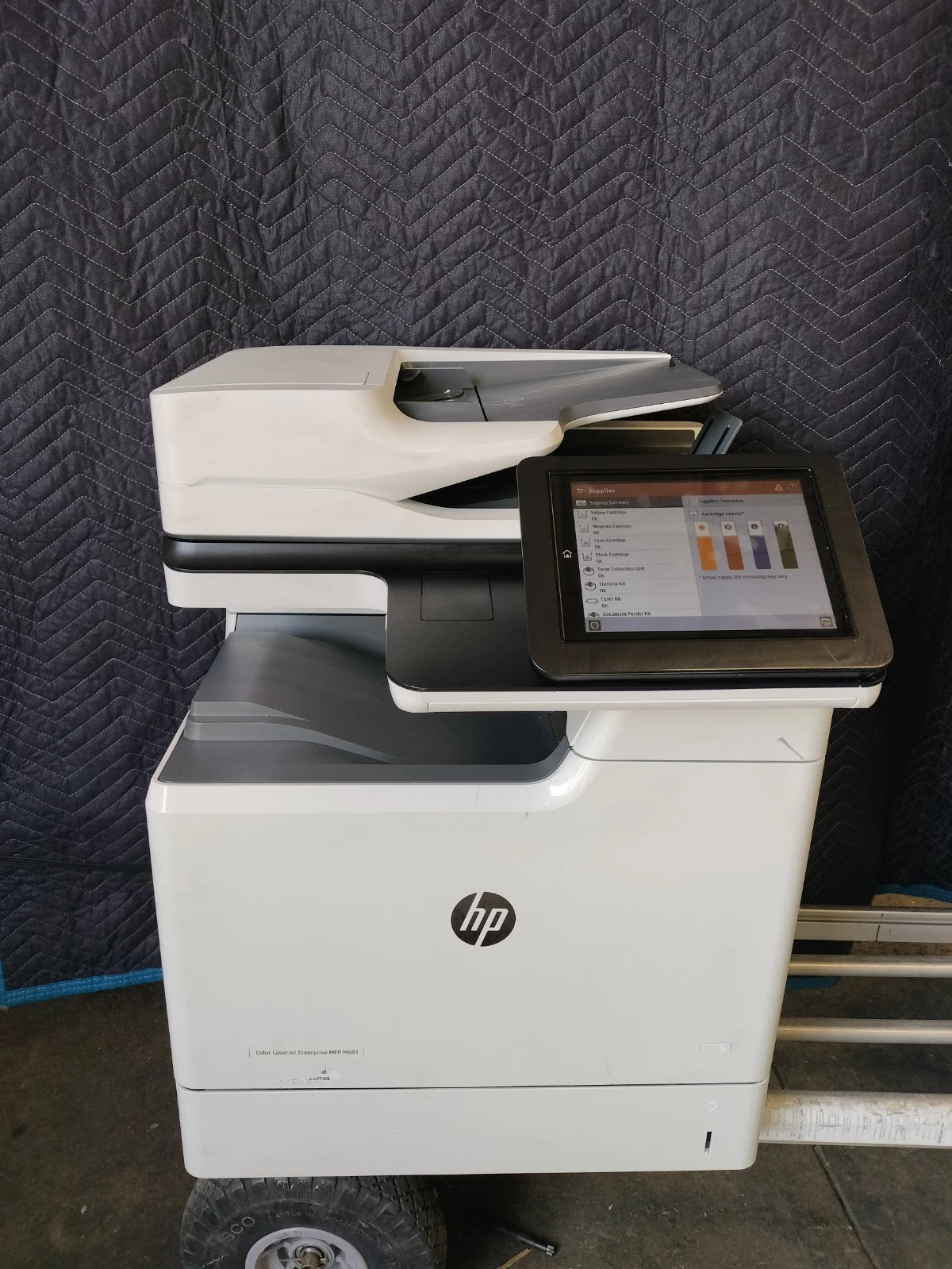 HP Color LaserJet Enterprise MFP M681 Printer J8A10A