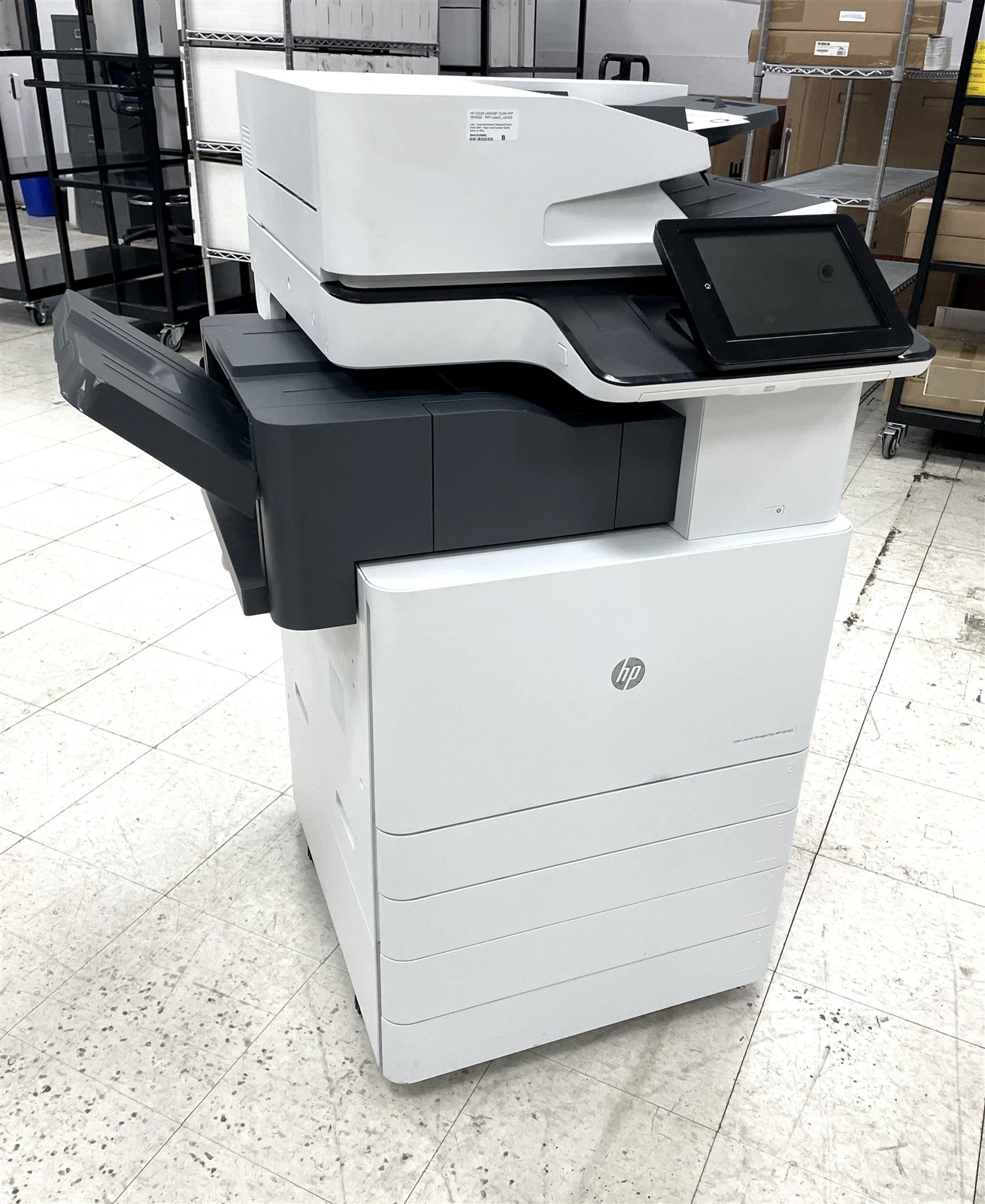 HP Color LaserJet Managed Flow MFP E87650Z X389A 11x17 A3 Printer w/ Toner 225K