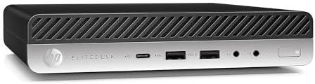 HP EliteDesk 800 G4 Mini Business Desktop Computer  Intel Core i5 8500 PC  8GB DDR4 RAM  256GB NVMe SSD  WiFi  Bluetooth  Keyboard & Mouse  Win11 Pro  Renewed 
