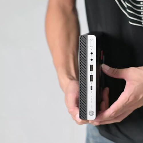HP EliteDesk 800 G4 Mini Business Desktop Computer  Intel Core i5 8500 PC  8GB DDR4 RAM  256GB NVMe SSD  WiFi  Bluetooth  Keyboard & Mouse  Win11 Pro  Renewed 