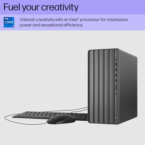 HP Envy Desktop PC  Intel Core i7 14700  32 GB RAM  1 TB SSD  Intel UHD Graphics 770  Windows 11 Pro  TE01 5002  2024 