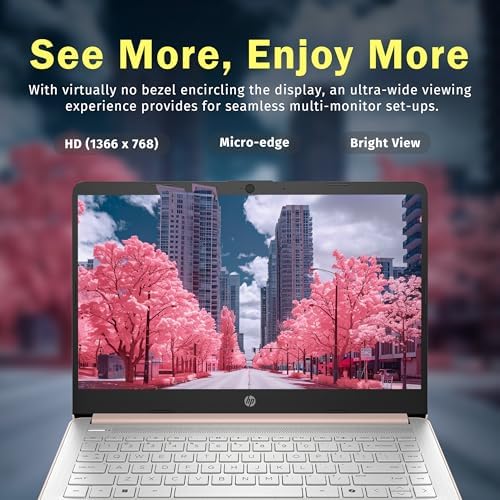 HP Flagship 14 HD Laptop with 1 Year Office 365   16GB RAM   1 22TB Storage 64GB EMMC & 160GB Docking Station Set & 1TB Cloud Storage    Intel Celeron Processor   Webcam   Win 11s   Blue