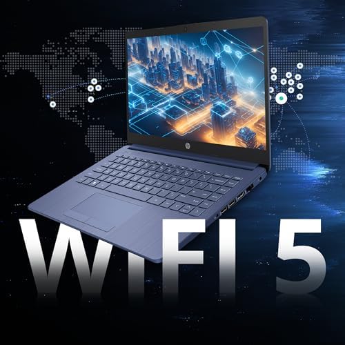 HP Flagship 14 Laptop with 1 Year Office 365   8GB RAM   1 22TB Storage 64GB eMMC & 160GB Docking Station Set & 1TB Cloud Storage    Intel 4 Core Processor   Webcam   Wi Fi   Windows 11   Blue