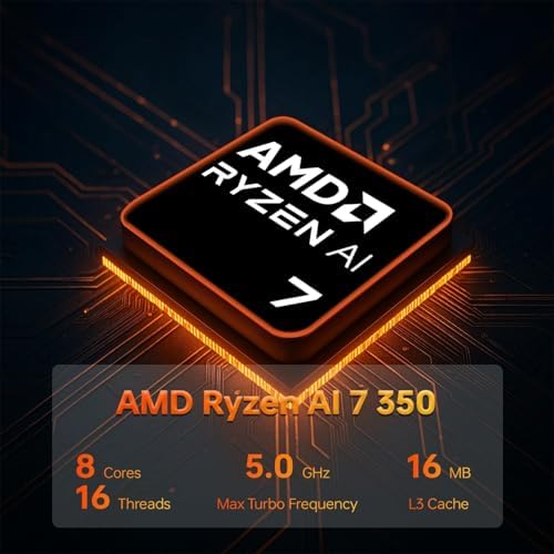 HP Omen 16 RTX 5060 Gaming Laptop  16 FHD  165Hz  AMD Ryzen AI 7 350  16GB DDR5 RAM  1TB SSD  RGB Backlit KB  Low Blue Light  Bundle with Thunderobot 7 in 1 USB C Hub  Black  Win 11 Home
