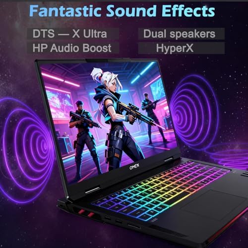 HP Omen Max 16  Gaming Laptop  AMD Ryzen AI 7 350  GeForce RTX 5070  WQXGA  2560   1600  240Hz IPS Display  32GB DDR5 2TB SSD  3 Heat Dissipation Design  Full Size RGB Keyboard  Omen AI  Win 11 Home