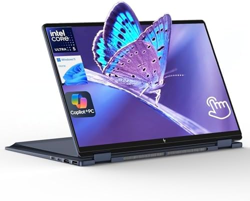 HP OmniBook X Flip 14 2 in 1 Laptop  Laptop Touchscreen 14 WUXGA IPS  Intel 8 core Ultra 5 226V  Intel Arc 130V GPU  16GB RAM 512GB SSD  Thunderbolt 4  Windows 11 Home