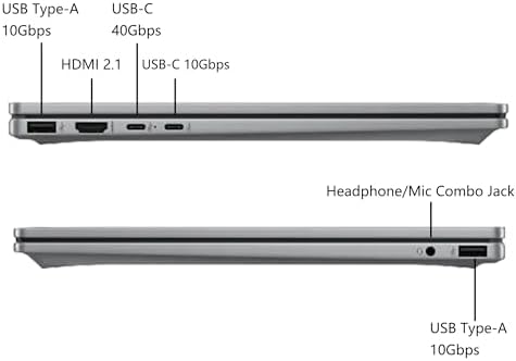 HP OmniBook X Flip 2 in 1 Copilot  AI PC Laptop   14 WUXGA Touch 400nits   AMD 6 core Ryzen AI 5 340  Up to 50 Tops    16GB DDR5 1TB SSD   Backlit Wi Fi6E 5MP IR Camera Poly Win11 w/DLCA Accessory