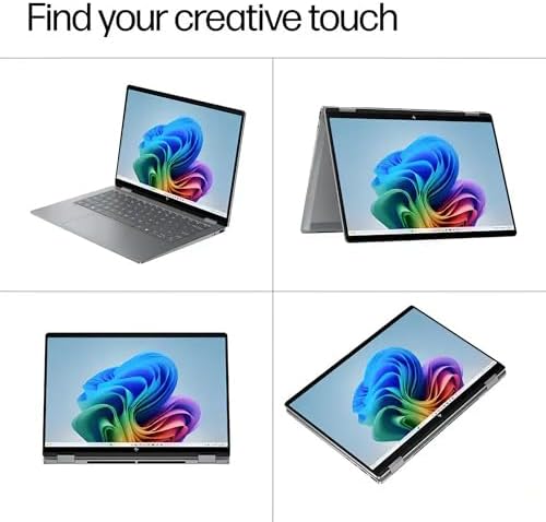 HP OmniBook X Flip 2 in 1 Laptop   14 WUXGA IPS Touch   AMD Ryzen AI 7 350  Up to 50 NPU Tops    24GB DDR5 1TB SSD   Copilot  AI PC for Creator Business Professional Win11 Pro w/DLCA Accessory