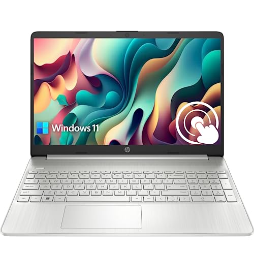 HP Pavilion 15 6 HD Touchscreen Anti Glare Laptop  16GB RAM  1TB SSD Storage  Intel Core Processor up to 4 1GHz  Up to 11 Hours Long Battery Life  Type C  HDMI  Windows 11 Home  Silver