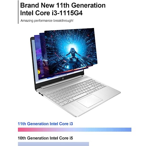 HP Pavilion 15 6 HD Touchscreen Anti Glare Laptop 16GB RAM 1TB SSD Storage Intel Core Processor up to 4 1GHz Up to 11 Hours Long Battery Life Type C HDMI Windows 11 Home Silver