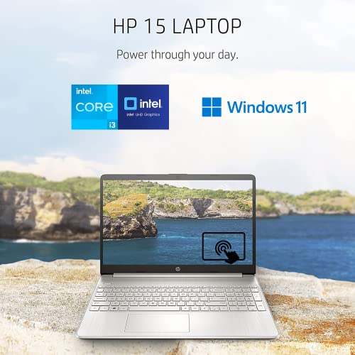 HP Pavilion 15 6 HD Touchscreen Anti Glare Laptop 16GB RAM 1TB SSD Storage Intel Core Processor up to 4 1GHz Up to 11 Hours Long Battery Life Type C HDMI Windows 11 Home Silver
