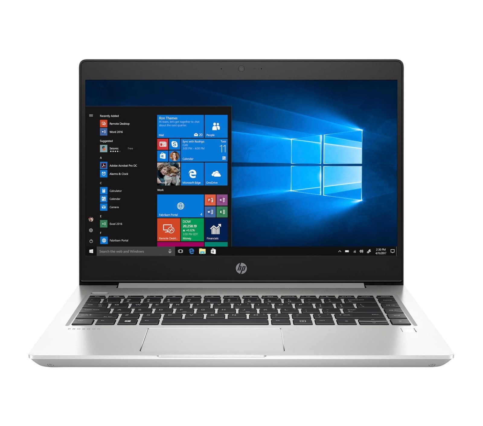 HP ProBook Laptop 14" HD Intel Core i5 16GB RAM 256GB SSD Windows 11 WiFi HDMI