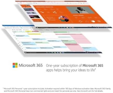 HP Stream 14 HD Laptop  Intel Celeron N4120  4GB RAM  64GB eMMC  Windows 11 Home in S Mode with Office 365 Personal for 1 Year  14 cf2111wm  Blue