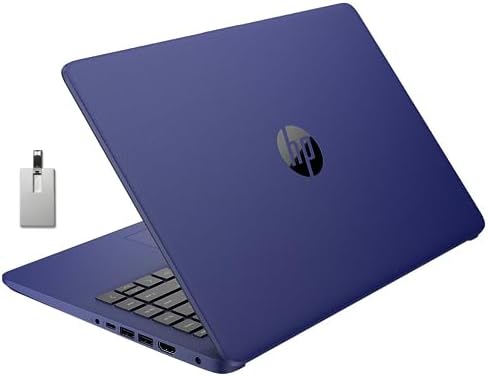 HP Stream Laptop Intel N4000 4GB 64GB eMMC 14 Inch WLED Win 10 S with Office 365 1 Year