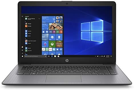 HP Stream Laptop Intel N4000 4GB 64GB eMMC 14 Inch WLED Win 10 S with Office 365 1 Year