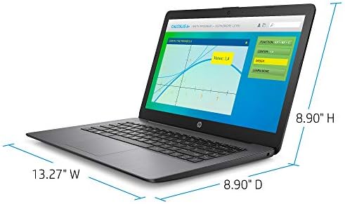 HP Stream Laptop Intel N4000 4GB 64GB eMMC 14 Inch WLED Win 10 S with Office 365 1 Year