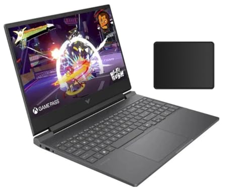 HP Victus 15 6 144Hz Full HD Gaming Laptop   AMD Ryzen 7 7445HS  NVIDIA GeForce RTX 4050 Copilot  Backlit  16GB RAM DDR5   512GB SSD  Mica Silver  Windows 11 Home  Bundle with Mouse Pad