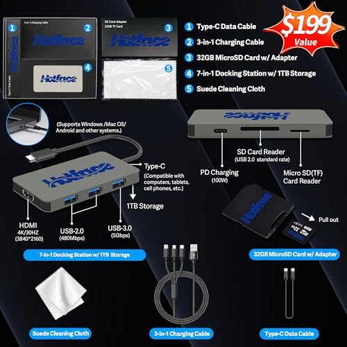 HP Victus 15 6 FHD 144Hz Gaming Laptop  AMD Ryzen 7 7445HS  GeForce RTX 4050  16GB DDR5  1 5TB Storage  512GB SSD 1TB Docking Station Set   Backlit Keyboard  Copilot  Wi Fi 6  Win 11 Pro  Mica Silver