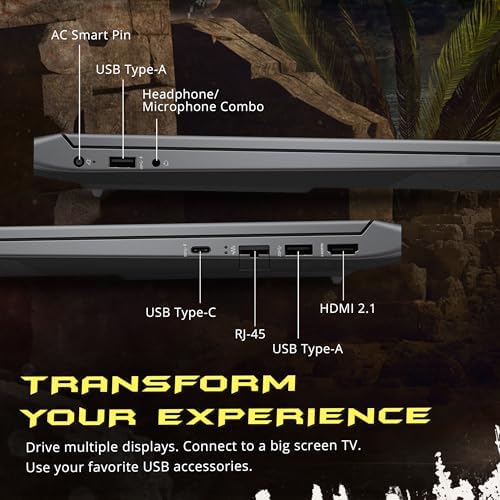 HP Victus 15 6 FHD 144Hz Gaming Laptop  AMD Ryzen 7 7445HS  GeForce RTX 4050  16GB DDR5  1 5TB Storage  512GB SSD 1TB Docking Station Set   Backlit Keyboard  Copilot  Wi Fi 6  Win 11 Pro  Mica Silver