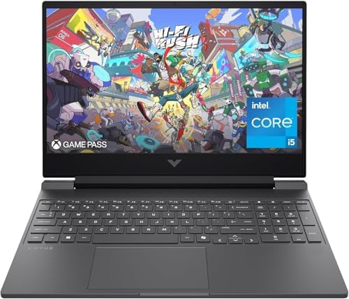 HP Victus 15 6 FHD 144Hz Gaming Laptop  Intel Core i5 13420H  8GB RAM  512GB SSD  NVIDIA GeForce RTX 3050  Windows 11 Home  Copilot AI  Backlit Keyboard  Mica Silver  15 fa2013dx
