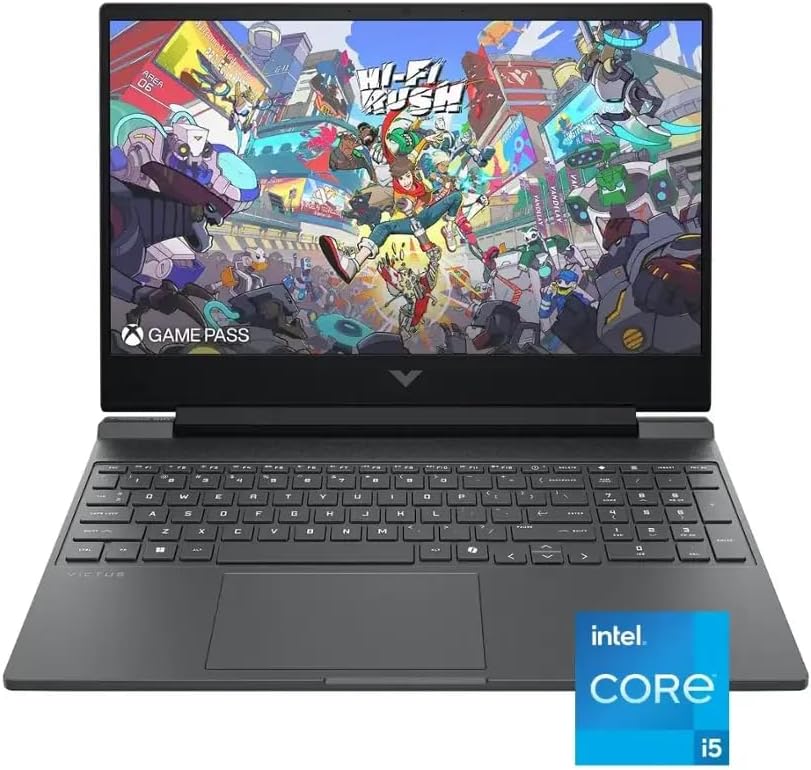 HP Victus 15 6 FHD 144Hz Gaming Laptop  Intel Core i5 13420H  8GB RAM  512GB SSD  NVIDIA GeForce RTX 3050  Windows 11 Home  Copilot AI  Backlit Keyboard  Mica Silver  15 fa2013dx