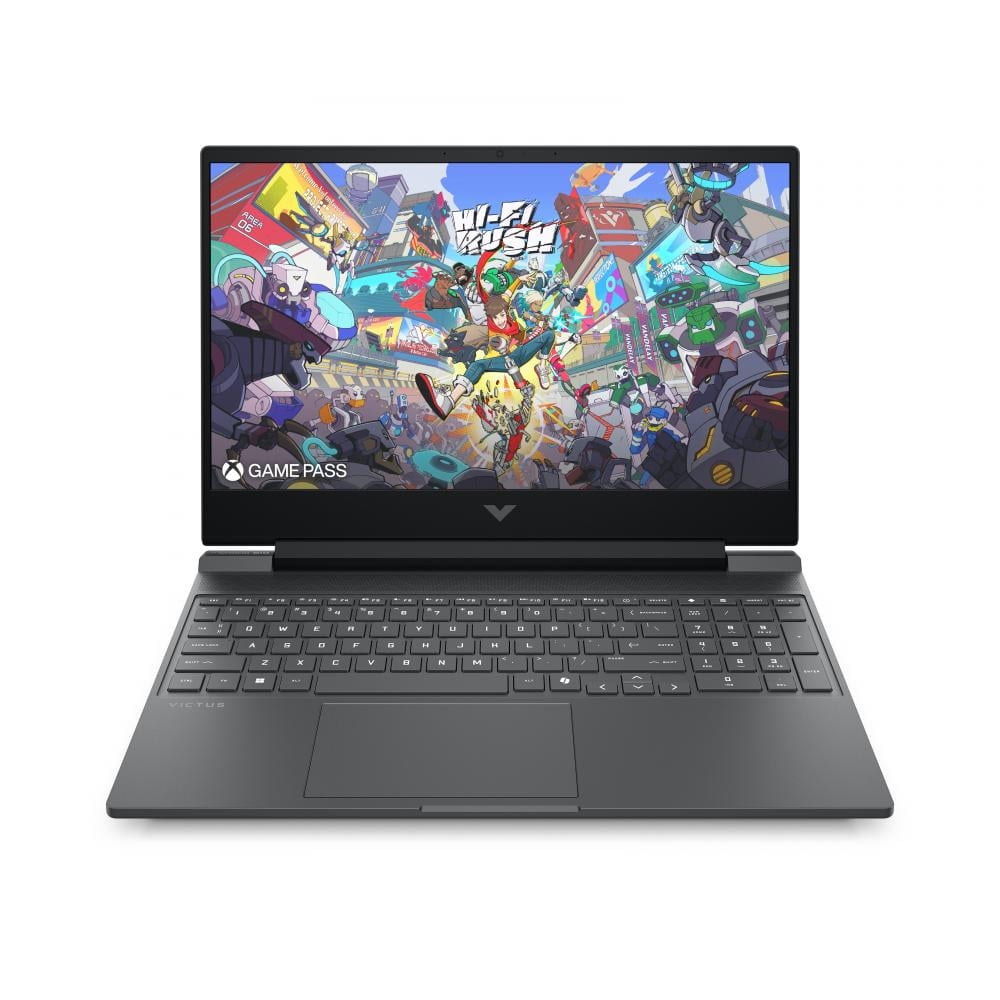 HP Victus 15 6" FHD IPS 144Hz Portátil Gaming Intel Core i7 13620H 16GB 512GB SSD NVIDIA GeForce RTX 5060 Meca Plata