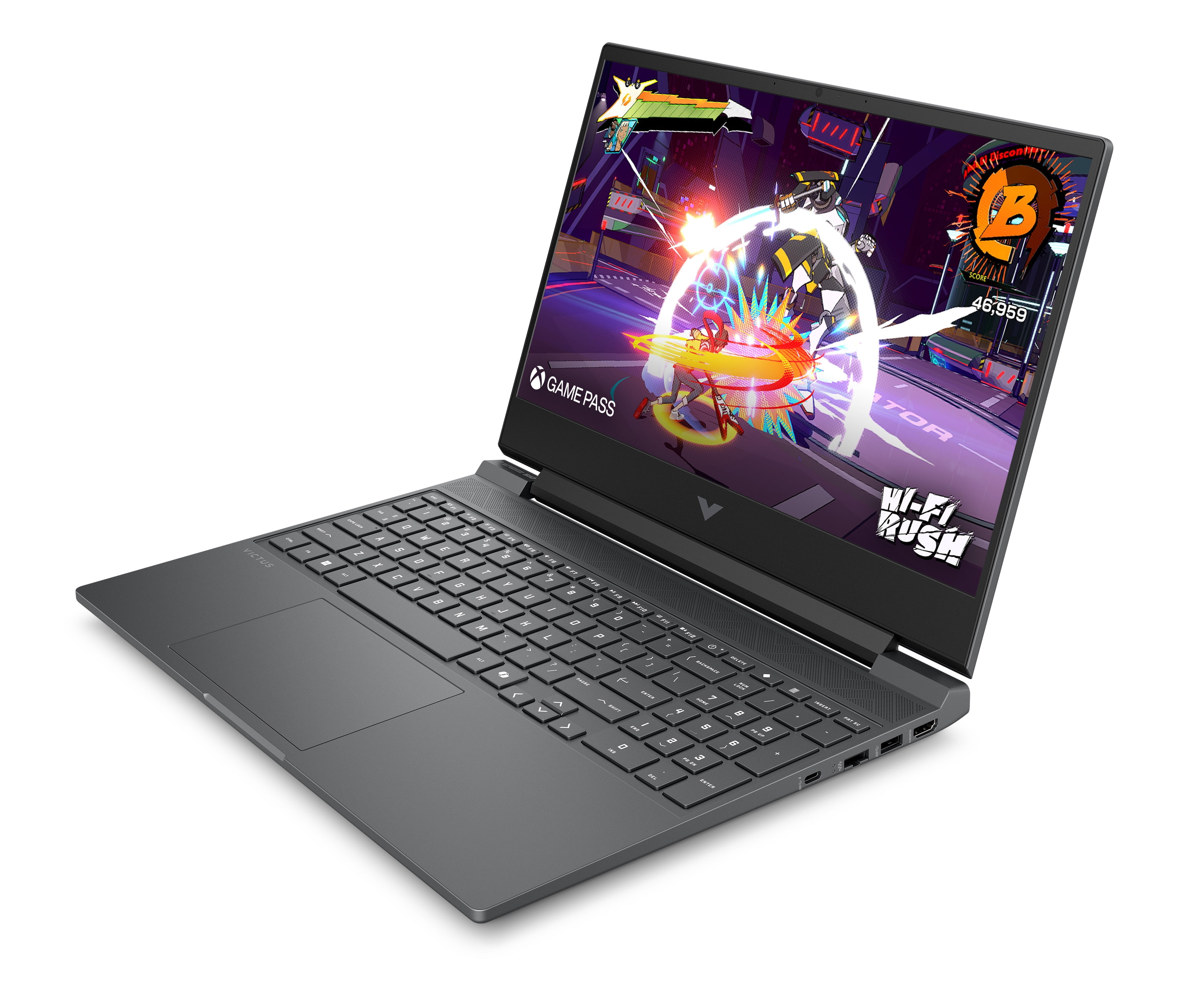HP Victus 15 6" FHD IPS 144Hz Portátil Gaming Intel Core i7 13620H 16GB 512GB SSD NVIDIA GeForce RTX 5060 Meca Plata