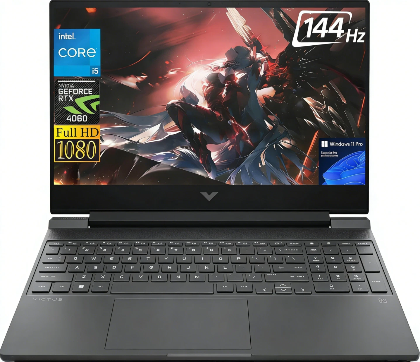 HP Victus 15 6" Gaming Laptop  Intel Core i5 12500H RTX 4060 16GB RAM  512GB SSD