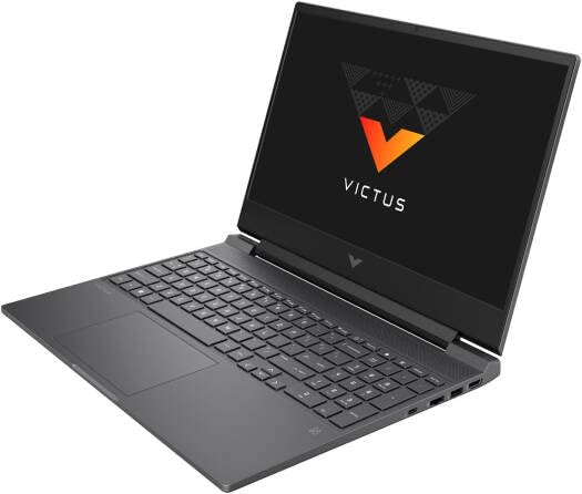 HP Victus 15 6 inch FHD 144Hz Gaming Laptop Intel Core i5 13420H NVIDIA GeForce RTX 4050 6GB   16GB DDR4 512GB SSD Mica Silver  2024