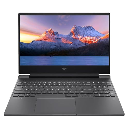HP Victus 15 6 inch FHD IPS 144Hz Gaming Laptop AMD Ryzen 5 8645HS NVIDIA GeForce RTX 4050 8GB DDR5 512GB SSD Mica Silver  2024  renewed 
