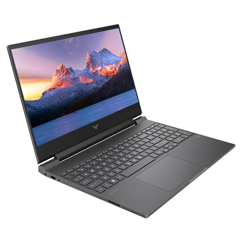 HP Victus 15 6 inch FHD IPS 144Hz Gaming Laptop AMD Ryzen 5 8645HS NVIDIA GeForce RTX 4050 8GB DDR5 512GB SSD Mica Silver  2024  renewed 