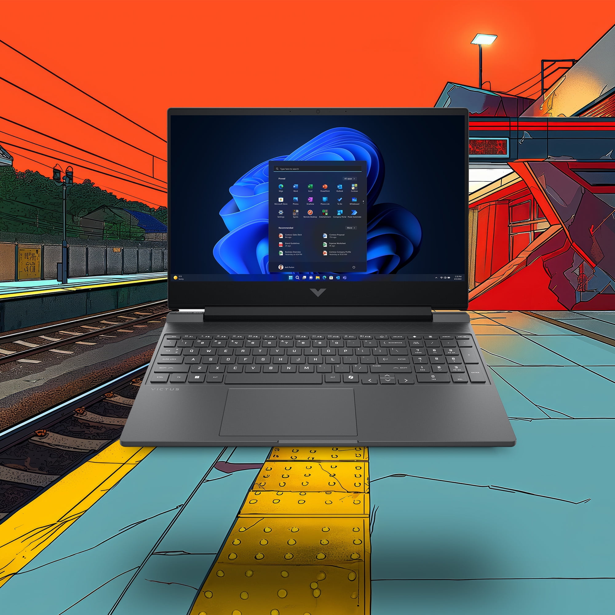 HP Victus 15 6 inch FHD 144Hz IPS Windows Laptop Intel Core i5 13420H 16GB RAM 512GB SSD RTX 4050 Mica Silver