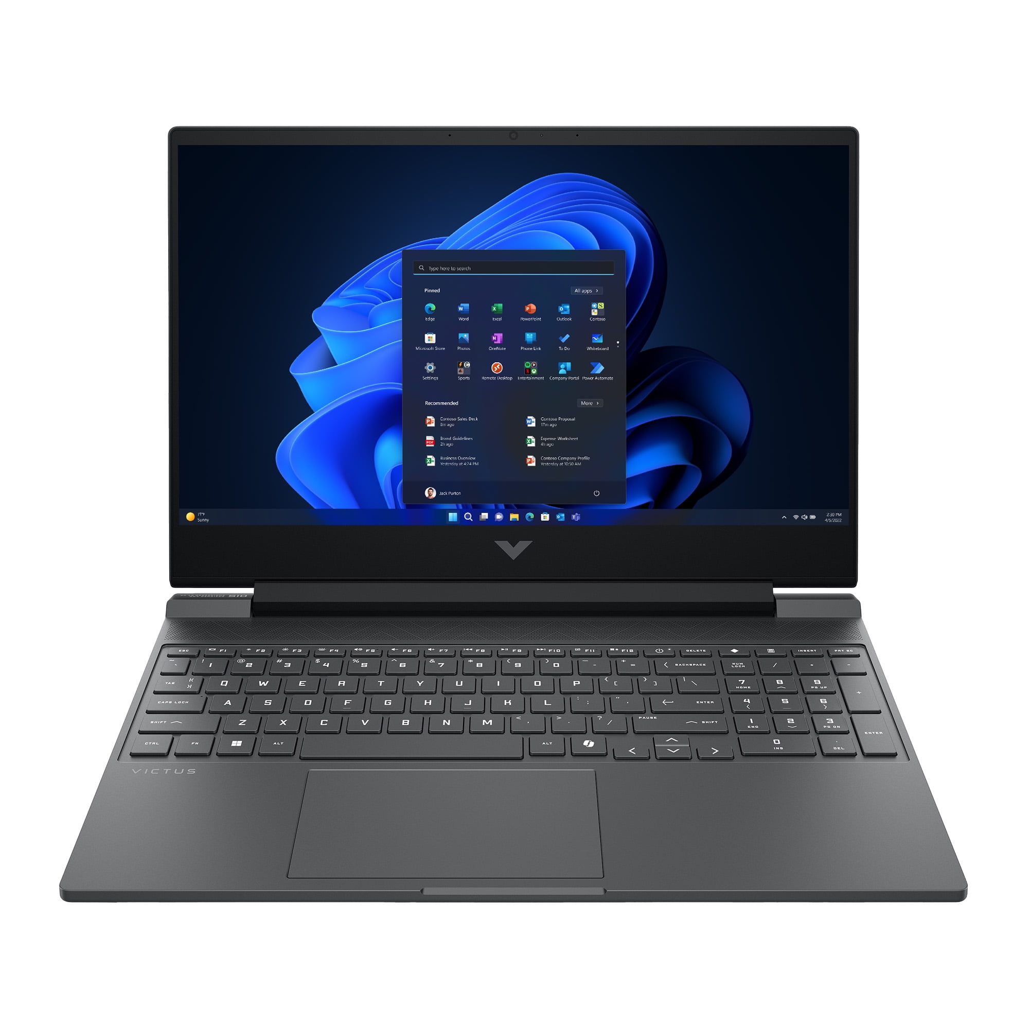 HP Victus Laptop para Juegos de 15.6 inch FHD 144Hz IPS Win 11 Intel Core i5-13420H 16GB RAM 512GB SSD RTX 4050 Mica Silver