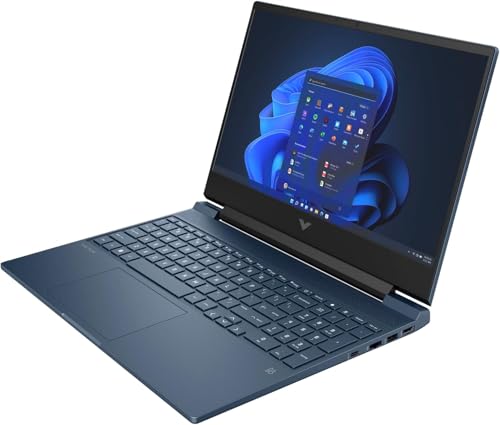 HP Victus 15 - Laptop para juegos 15.6 FHD IPS antirreflejos 144Hz Intel 8-core i5-12450H (Beat i7-11800H) 16GB RAM 512GB SSD GeForce RTX 3050 retroiluminado B&O carga rápida Win11 con accesorio ICP
