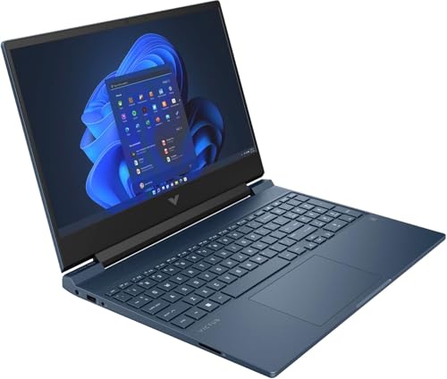 HP Victus 15 - Laptop para juegos 15.6 FHD IPS antirreflejos 144Hz Intel 8-core i5-12450H (Beat i7-11800H) 16GB RAM 512GB SSD GeForce RTX 3050 retroiluminado B&O carga rápida Win11 con accesorio ICP