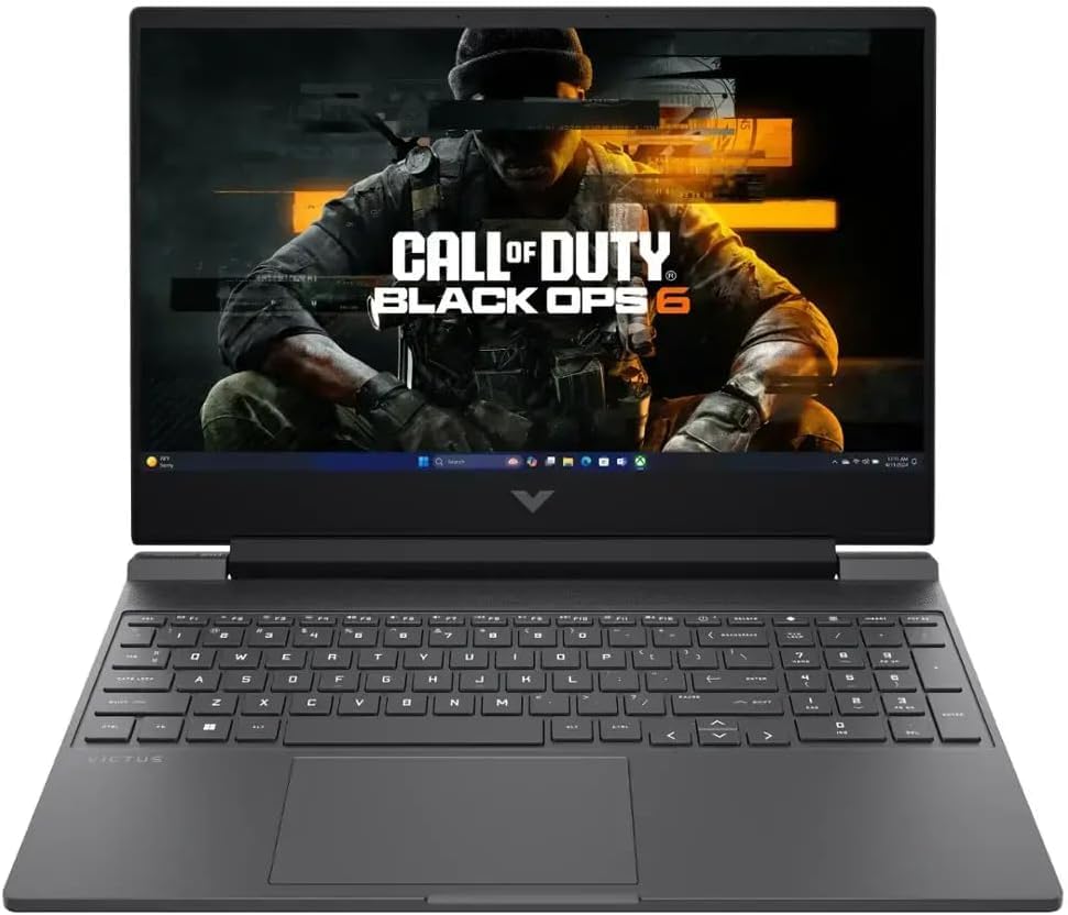 HP Victus 15 Gaming Laptop 15 6 FHD IPS 144Hz  AMD FreeSync Premium  AMD 6 core Ryzen 5 7535HS 16GB DDR5 512GB SSD Radeon RX 6550M  >RTX3050  Backlit USB C Fast Charge Win11 w/ICP Accessory