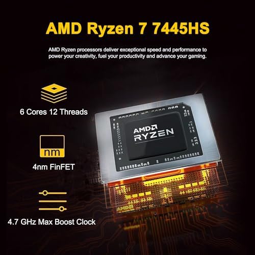 HP Victus 15 Gaming Laptop 15 6 FHD IPS 144Hz AMD 6 core Ryzen 7 7445HS 16GB RAM 512GB SSD GeForce RTX 4050 Backlit USB C DTS X Ultra Wi Fi 6 Win11 ICP Hub